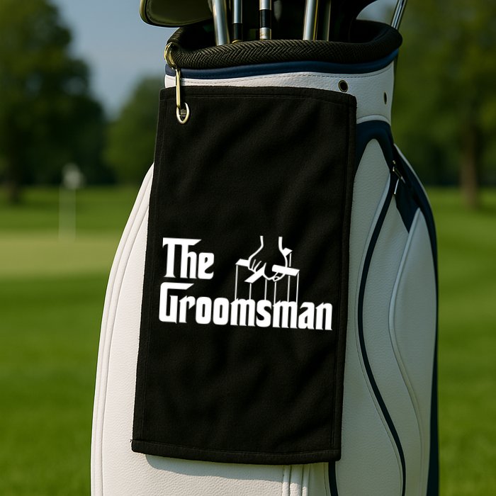 The Groomsman  Golf Towel