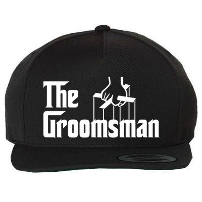The Groomsman  Wool Snapback Cap