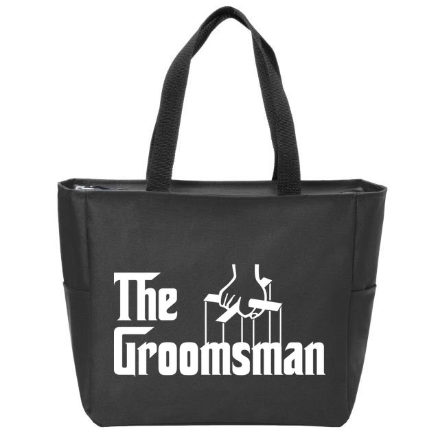 The Groomsman  Zip Tote Bag