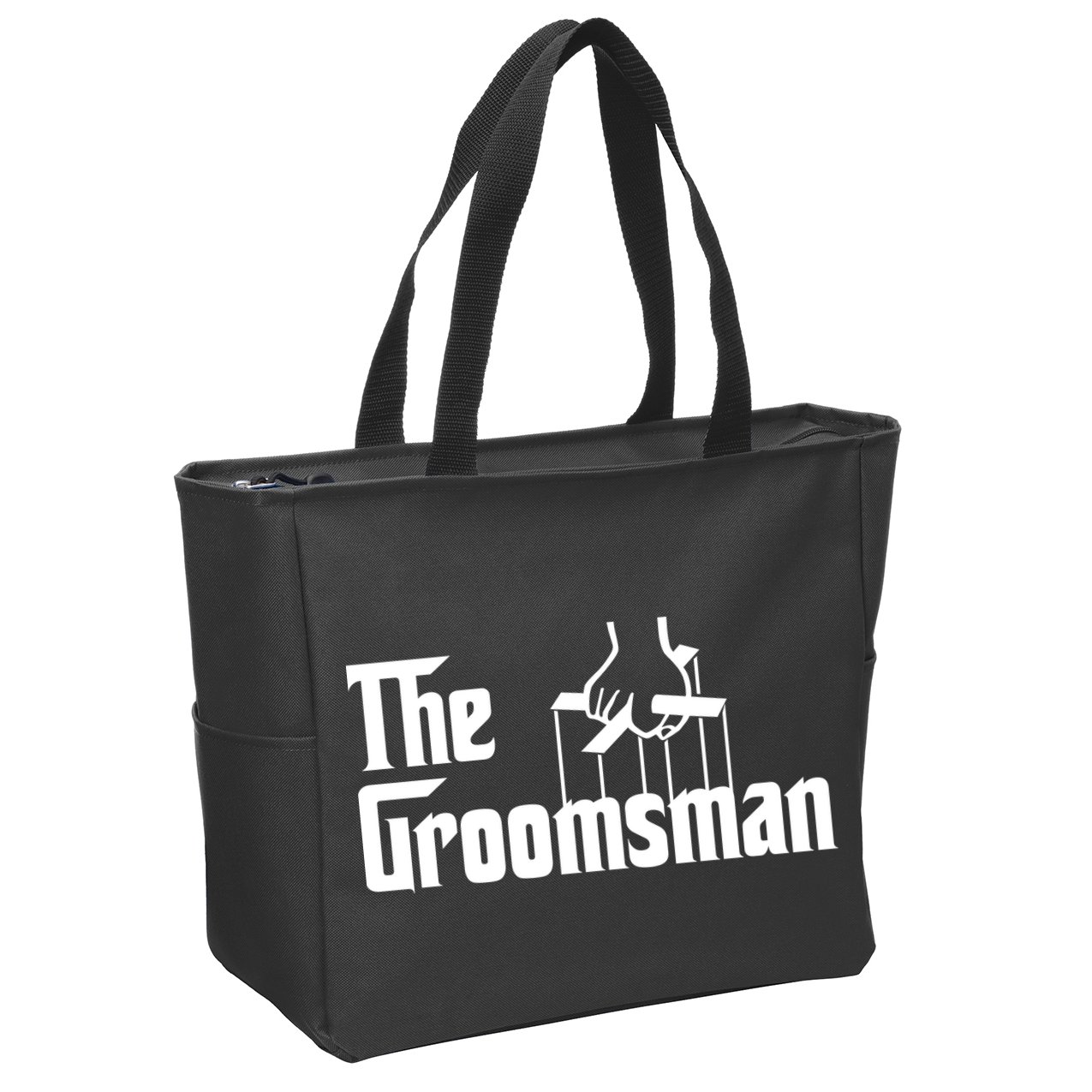 The Groomsman  Zip Tote Bag
