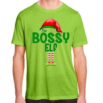 The Grumpy Elf Matching Christmas Adult ChromaSoft Performance T-Shirt