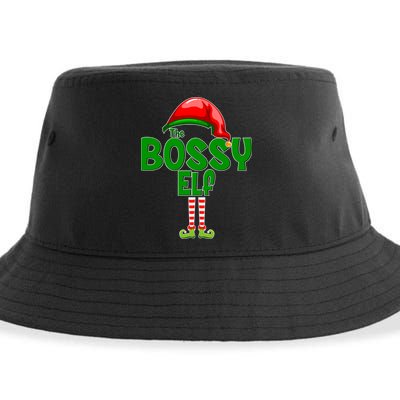 The Grumpy Elf Matching Christmas Sustainable Bucket Hat