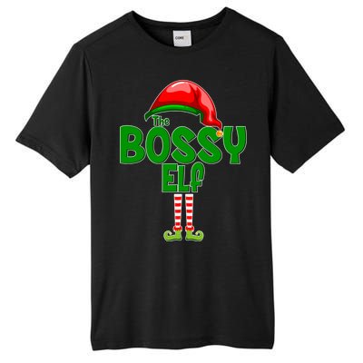 The Grumpy Elf Matching Christmas Tall Fusion ChromaSoft Performance T-Shirt