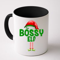 The Grumpy Elf Matching Christmas Mug