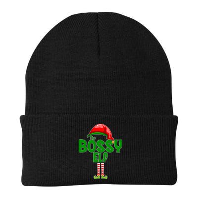 The Grumpy Elf Matching Christmas Beanie