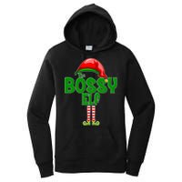The Grumpy Elf Matching Christmas Women's Pullover Hoodie