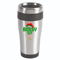 The Grumpy Elf Matching Christmas 16oz Travel Tumbler