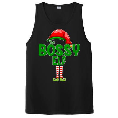 The Grumpy Elf Matching Christmas PosiCharge Competitor Tank