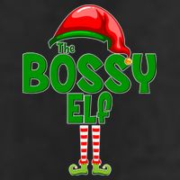The Grumpy Elf Matching Christmas Trucker Hat