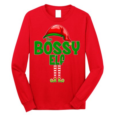 The Grumpy Elf Matching Christmas Long Sleeve Shirt