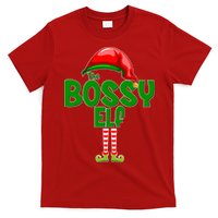 The Grumpy Elf Matching Christmas T-Shirt