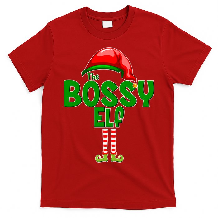 The Grumpy Elf Matching Christmas T-Shirt