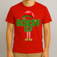 The Grumpy Elf Matching Christmas T-Shirt
