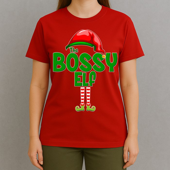 The Grumpy Elf Matching Christmas T-Shirt