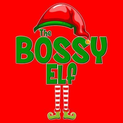 The Grumpy Elf Matching Christmas T-Shirt