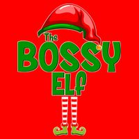 The Grumpy Elf Matching Christmas T-Shirt