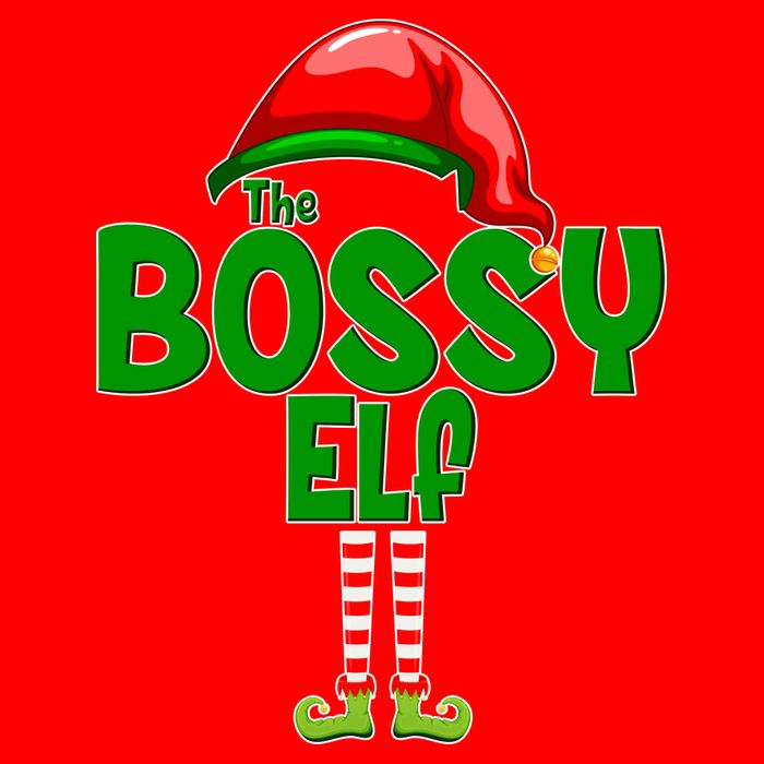 The Grumpy Elf Matching Christmas T-Shirt
