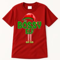 The Grumpy Elf Matching Christmas Tall T-Shirt