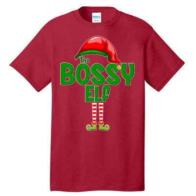 The Grumpy Elf Matching Christmas Tall T-Shirt