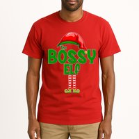 The Grumpy Elf Matching Christmas Tall T-Shirt