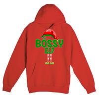 The Grumpy Elf Matching Christmas Premium Pullover Hoodie