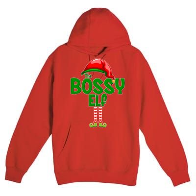 The Grumpy Elf Matching Christmas Premium Pullover Hoodie