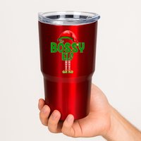 The Grumpy Elf Matching Christmas Tumbler