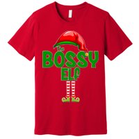 The Grumpy Elf Matching Christmas Premium T-Shirt