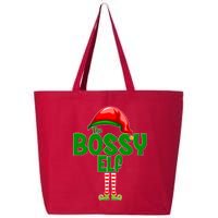 The Grumpy Elf Matching Christmas 25L Jumbo Tote