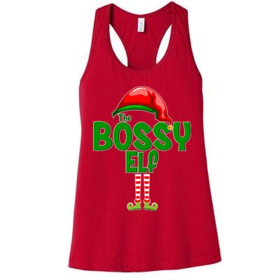 The Grumpy Elf Matching Christmas Womens Tank Top
