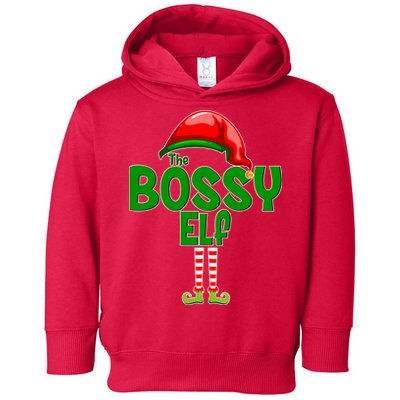 The Grumpy Elf Matching Christmas Toddler Hoodie