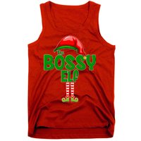 The Grumpy Elf Matching Christmas Tank Top