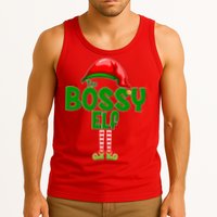The Grumpy Elf Matching Christmas Tank Top