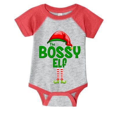 The Grumpy Elf Matching Christmas Infant Baby Jersey Bodysuit