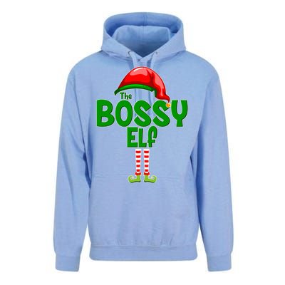 The Grumpy Elf Matching Christmas Unisex Surf Hoodie