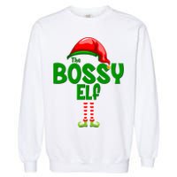 The Grumpy Elf Matching Christmas Garment-Dyed Sweatshirt