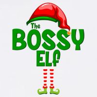 The Grumpy Elf Matching Christmas Garment-Dyed Sweatshirt