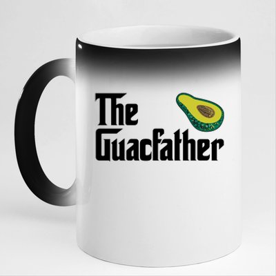 The Guacfather 11oz Black Color Changing Mug