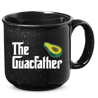 The Guacfather 15oz Campfire Ceramic Mug