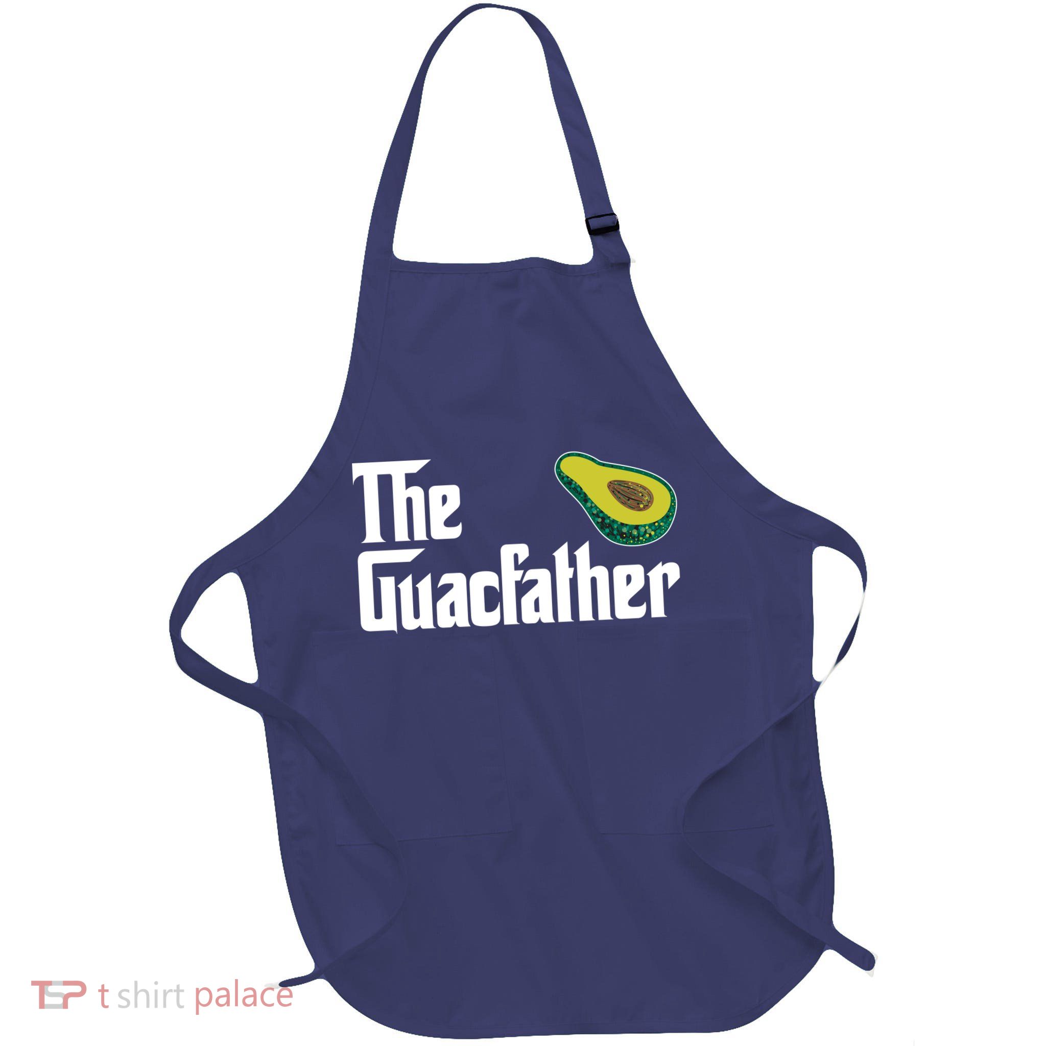 The Guacfather Full-Length Apron With Pockets