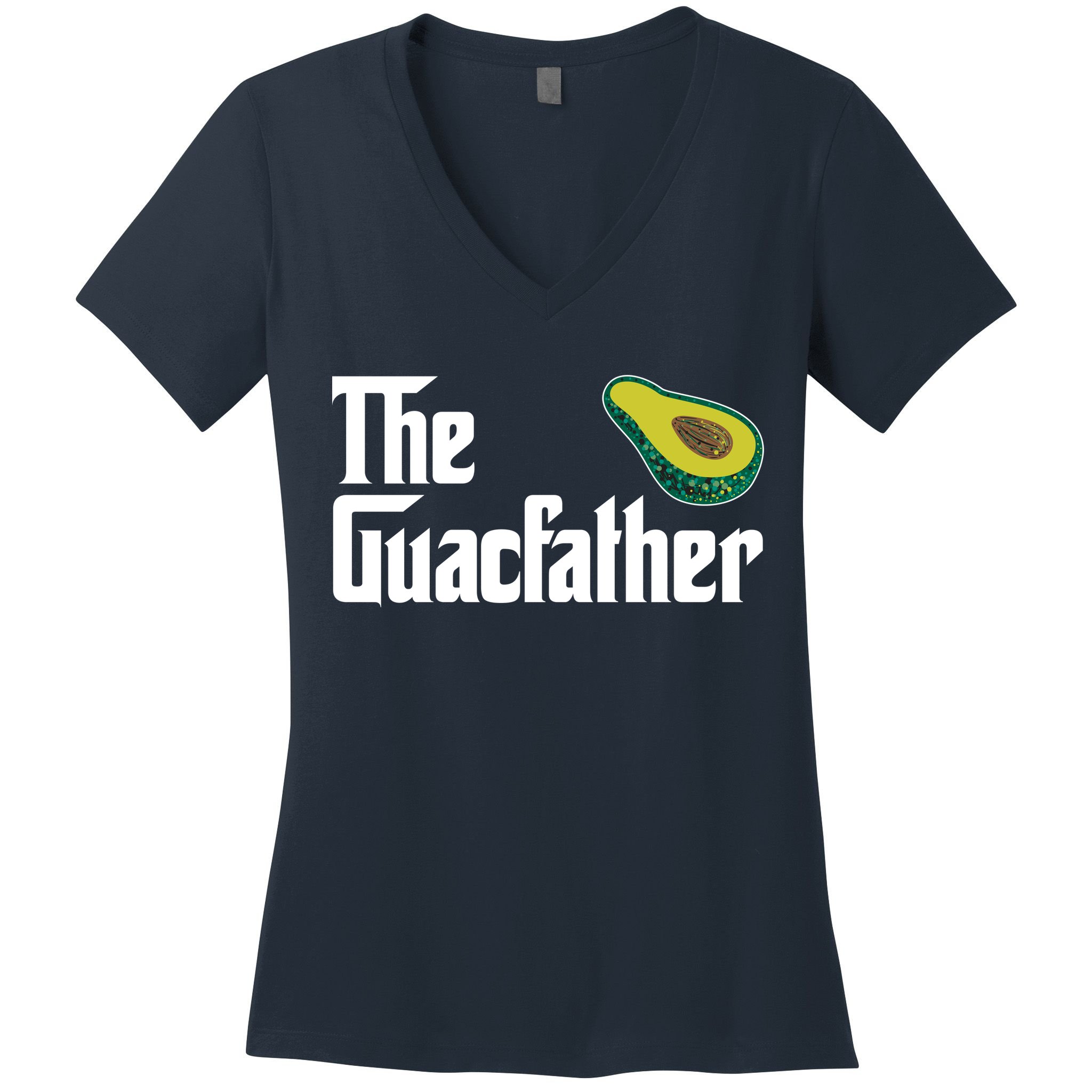 The Guacfather Women's V-Neck T-Shirt
