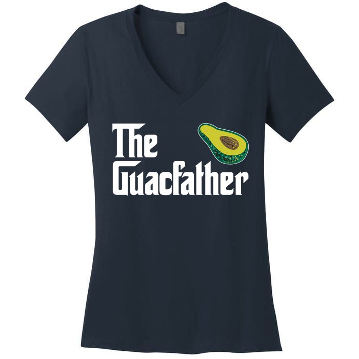 The Guacfather Women's V-Neck T-Shirt