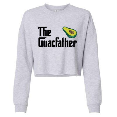 The Guacfather Cropped Pullover Crew