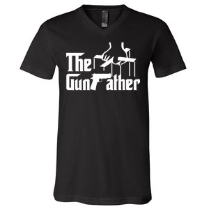 The Gun Father V-Neck T-Shirt