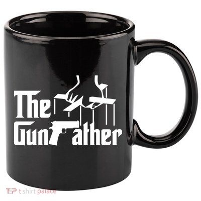 The Gun Father 11oz C Handle Ceramic Mug