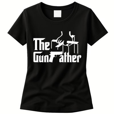 The Gun Father Womens T-Shirt
