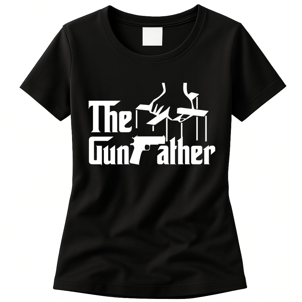 The Gun Father Womens T-Shirt