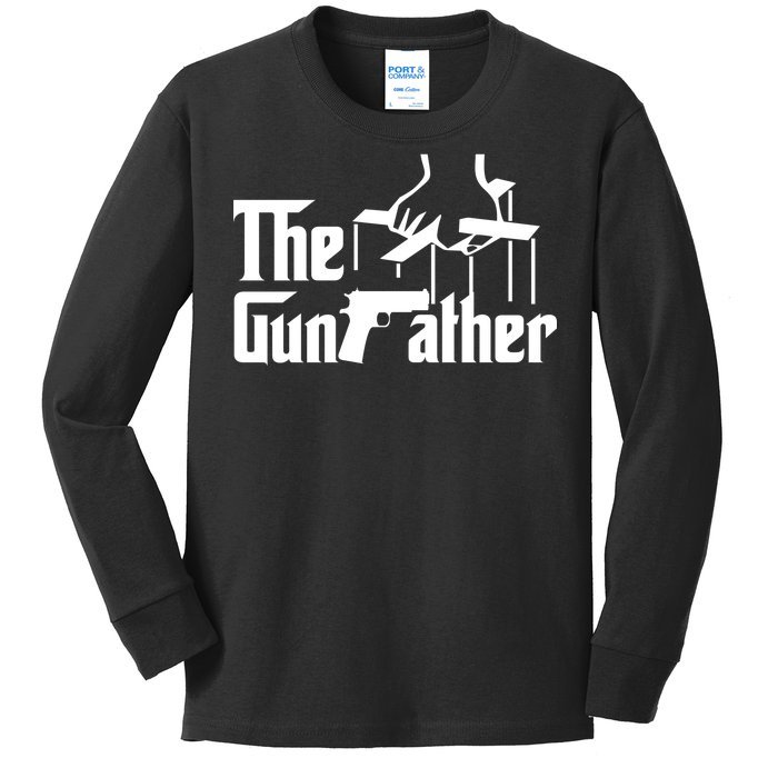 The Gun Father Kids Long Sleeve Shirt