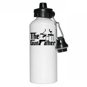 The Gun Father Aluminum Water Bottle