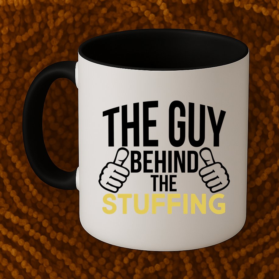 The Guy Behind The Stuffing Mug